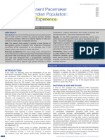 Trends in Permanent Pacemaker Implantation in Indi