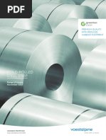 Cold Rolled Steel Strip Voestalpine en 111021