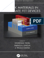 High-K Materials in Multi-Gate FET Devices (Science, Technology, and Management) by Shubham Tayal (Editor), Parveen Singla (Editor), J. Paulo Davim (Editor)