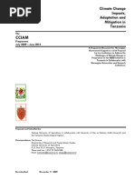 Sokoine Programme Document