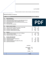 Presupuesto Obra Civil Muro Perimetrico Chosica