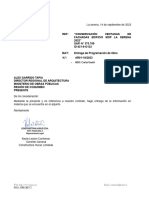 Carta Entrega Observaciones Plan y Programa Prevención (PDR) 18