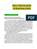 Resumen Psicología de La Personalidad