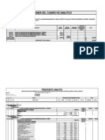 Presupuesto Analitico