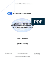 IAF MD 14 Appln 17011 GHGVV Issue1 Version2 13062023