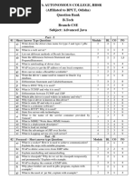 Advanced Java (Question Bank)
