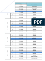 Roster Kelas 3A SD