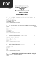 Securities Market Question Paper 3