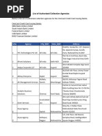 Repayment Agencies Q3