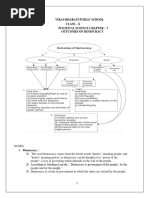 Outcomes of Democracy Class 10 Notes