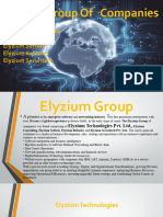 Elyzium Technologies PVT LTD