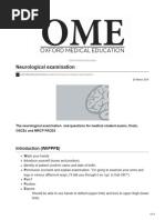 Neurological Examination