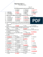 PRACTICE TEST 11 Key