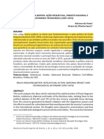 A. Freixo e A. Senra - Paulo Nogueira Batista - Ação Intelectual, Projeto Nacional e Autonomia Tecnológica