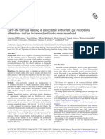 Early Life Formula Feeding Is Associated With Infant - 2022 - The American Jour