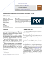 A Markov-Switching Model With Component Structure For Us GNP