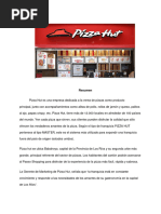 Resumen Ejecutivo Pizza Hut Word