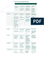 Plantilla de Peer and Self Assessment 