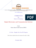 Digital Electronics and Communication Systems: Curriculum