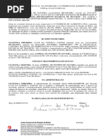 Contrato A S Comercio de Alimento Ltda