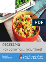 Recetario Hoy Comemos Legumbres