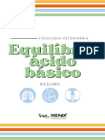 Resumo Equilibrio Acidobasico