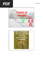 Teoria de Errores