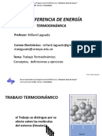 Trabajo Termodinámico