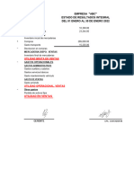Estado de Resultado Integral - Eliana Veliz