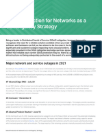 DDoS Protection For Networks As A Contingency Strategy - WP - 2022