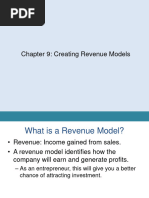 Revenue Models For Startups