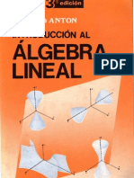 Introduccion Al Algebra Lineal Howard Anton