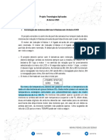 Projeto Tecnologias Aplicadas - Arduino