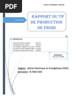 Production de Froid - 034954