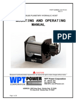 WWH-IW-003 - A - Mounting and Operating