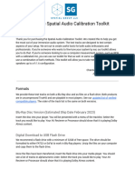 FULL GUIDE - Staying Tuned With The Spatial Audio Calibration Toolkit