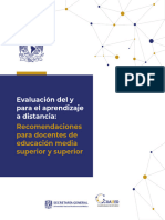 Evaluacion Del y para El Aprendizaje V02