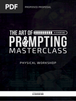 The Art of Prompting Masterclass Workshop