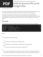 Storage Estimate For Group Buffer Pools That Cache Changed Data - IBM Documentation