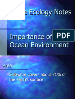 Marine Ecology Notes