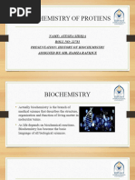 History of Biochemistry