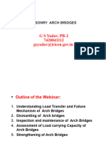 Masonry Arch Bridges - May - 2021