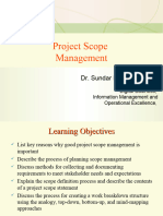 Project Scope Management