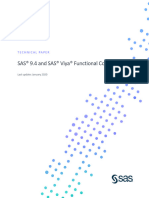 Sas9 4 Sas Viya Functional Comparison