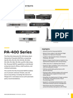 Pa 400 Series