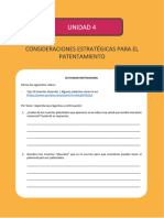 unidadIV Consideraciones Estrategicas para El Patentamiento