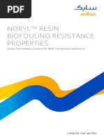 NORYL Resin - Biofouling Resistance Properties