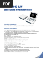 USAR-9000C B/W: Laptop Digital Ultrasound Scanner