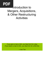 Chapter 1 Introduction To M&A