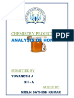 Honey Analysis